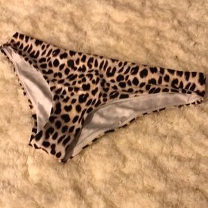 Victoria's Secret Pink cheetah bikini bottoms